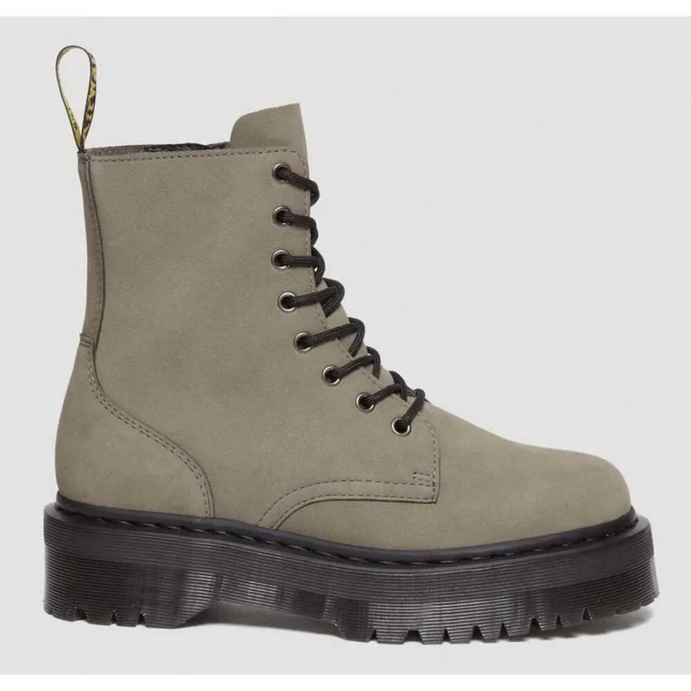 Dr. Martens Jadon Boot Milled Nubuck Platforms